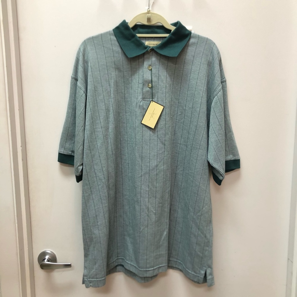 Arrow Tournament Collection Polo Tee Mens Size L NWT